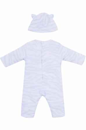 Set: onesie, hat and socks, zdjęcie 2 Set: onesie, hat and socks od Kenzo Kids